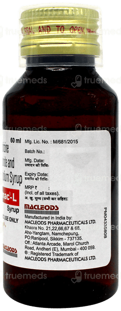 Montemac L Syrup 60Ml Montemac L Syrup 60Ml